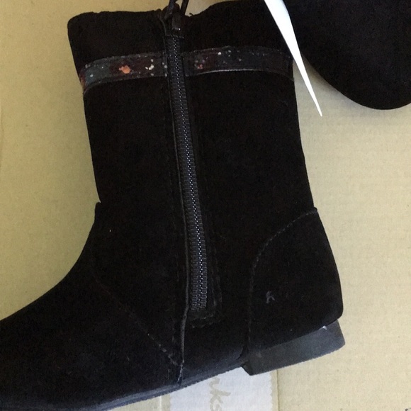 ♦️NWT Gymboree Sparkle Bow boots Toddler Girl  5 - Picture 5 of 8